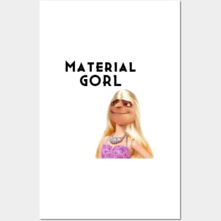 Material Gorl Barbie Guru from Despicable Me Posters and Art